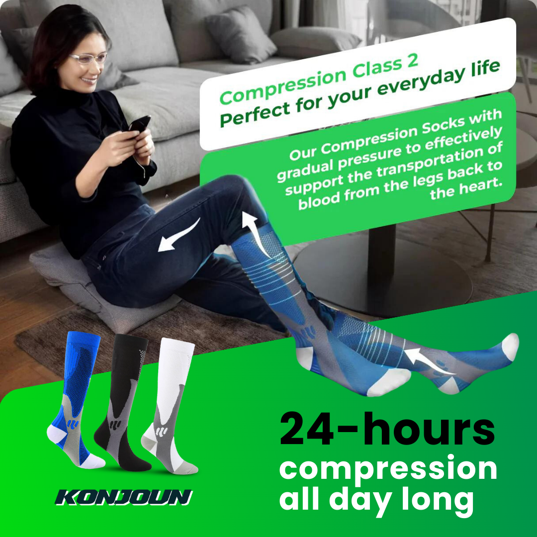 Advanced Gradual Compression Socks