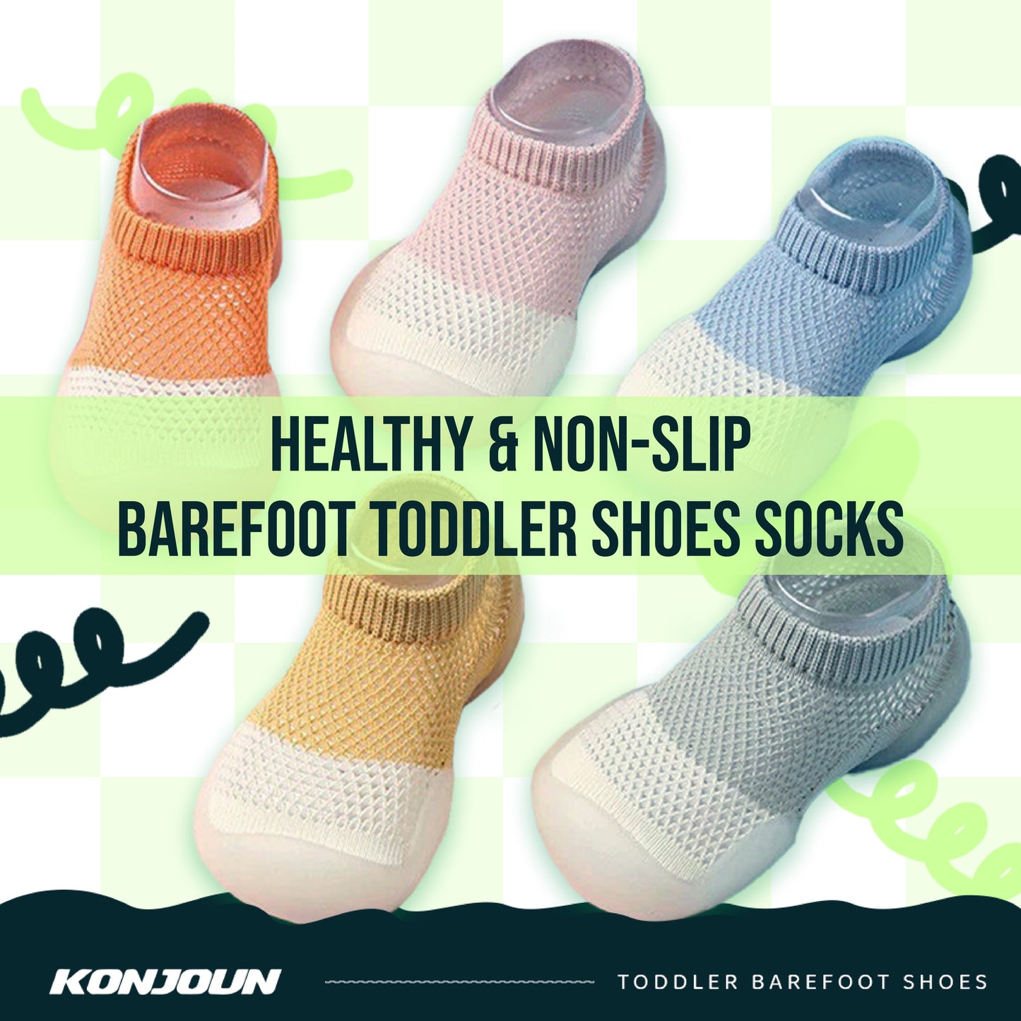 Healthy & Non-Slip Barefoot Toddler Shoes