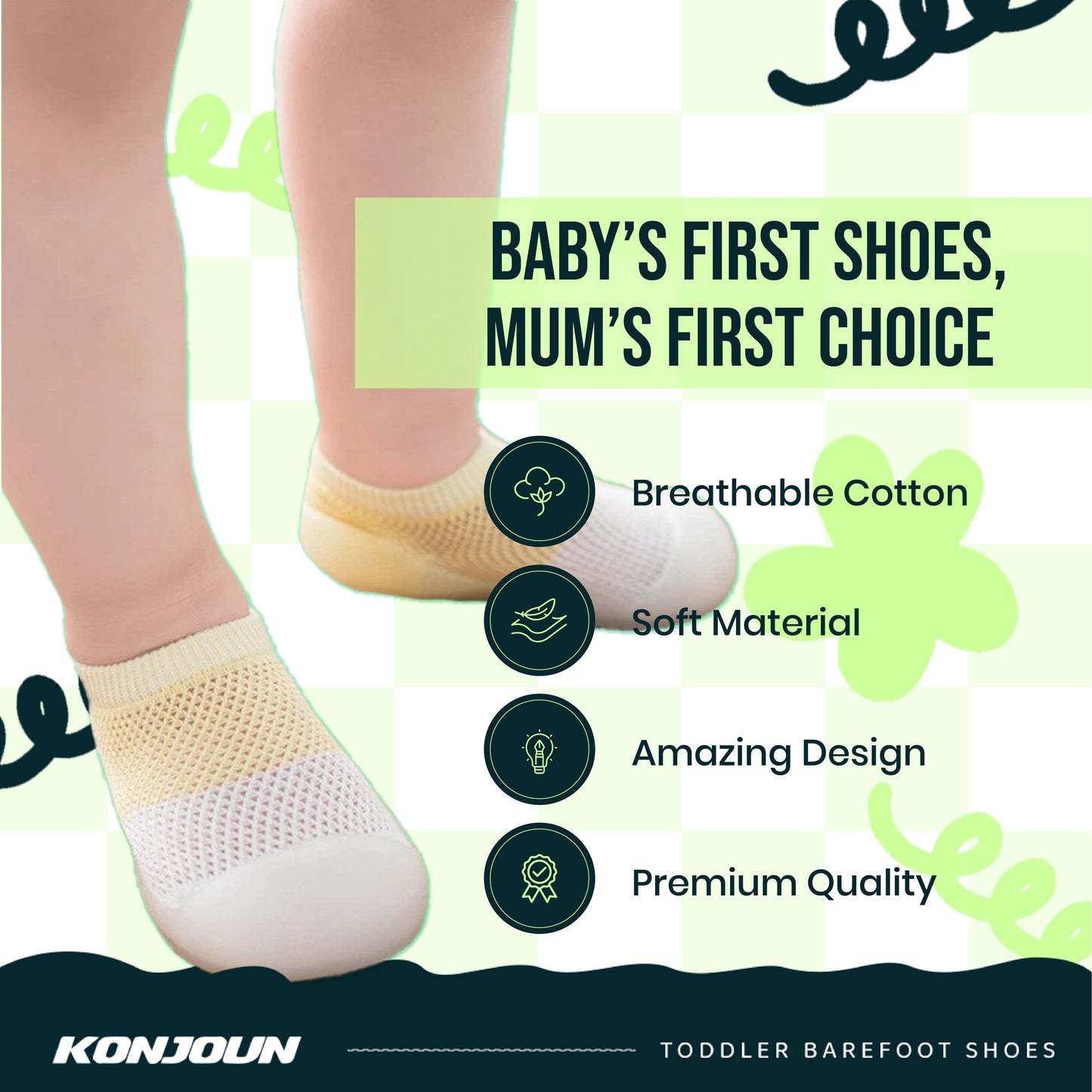 Healthy & Non-Slip Barefoot Toddler Shoes